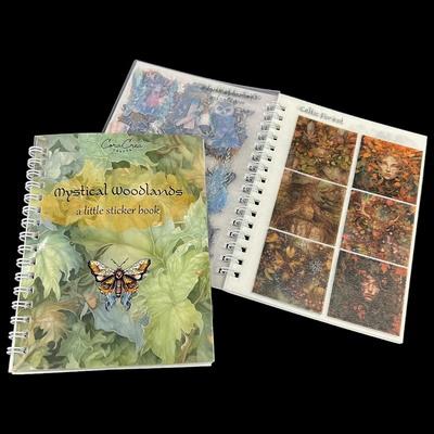 CoraCreaCrafts Sticker Book - Mystical Woodlands