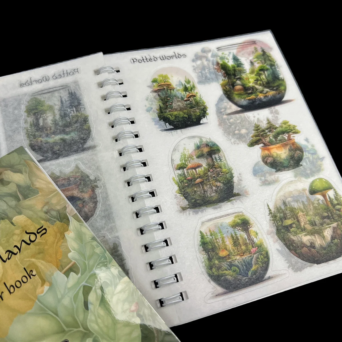 CoraCreaCrafts Sticker Book - Mystical Woodlands