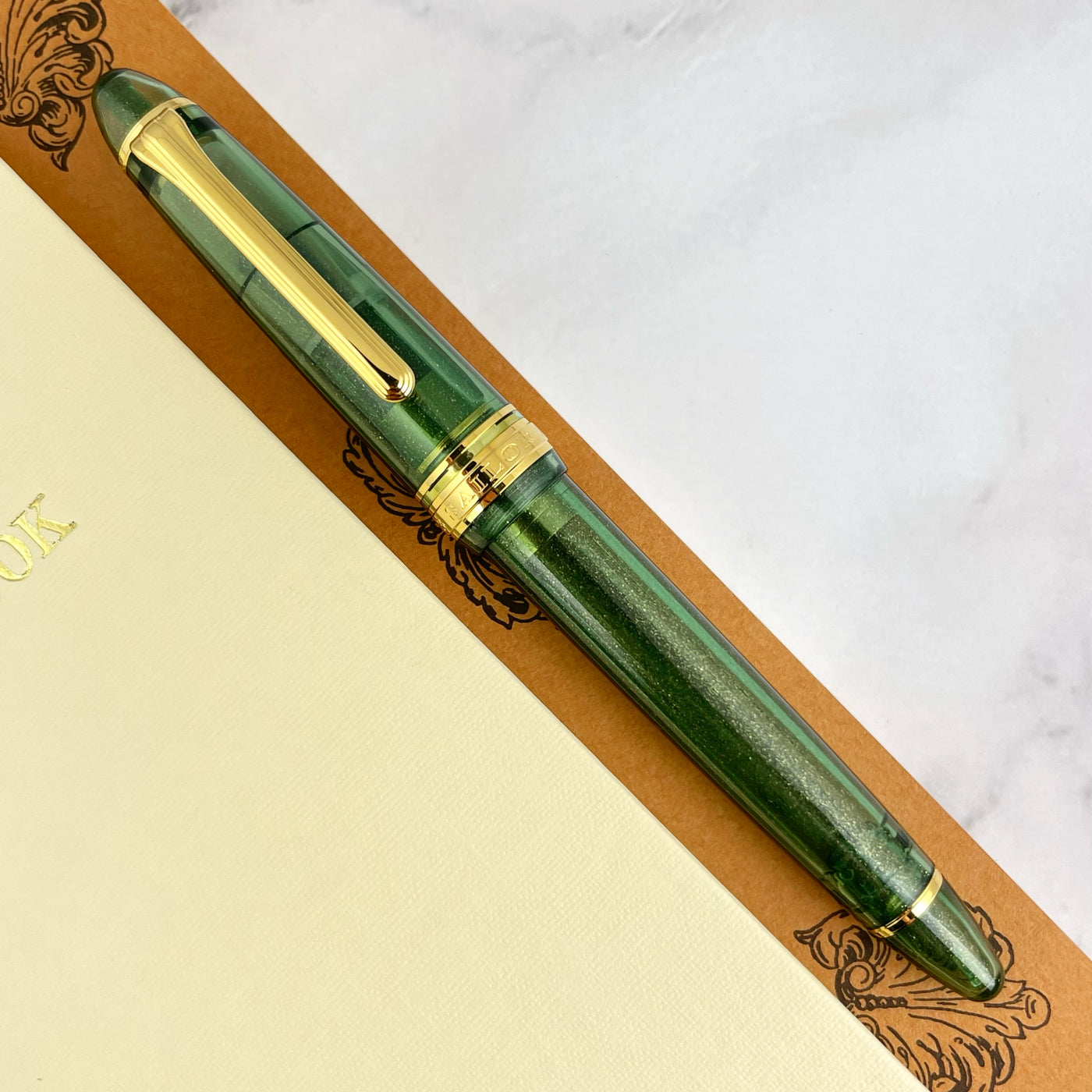 Sailor 1911S Pen of the Year Fountain Pen - Golden Olive (Special Edition)