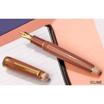 Sailor Pro Gear Slim Fountain Pen - Line Friends "Brown" (Special Edition)