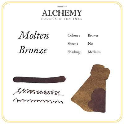 Endless Alchemy Molten Bronze - 45ml Bottled Ink