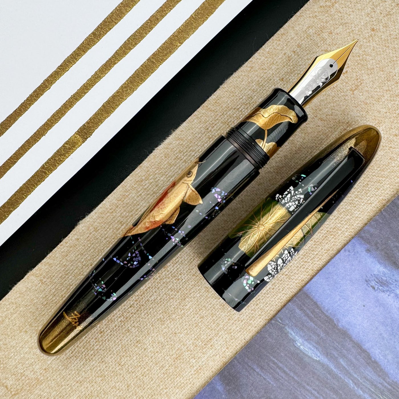 TACCIA Empress Fountain Pen - Koi Oasis (Limited Edition)