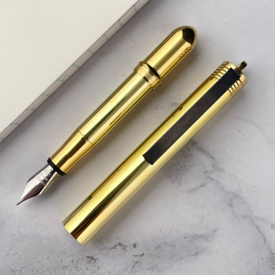 Traveler's Brass Fountain Pen