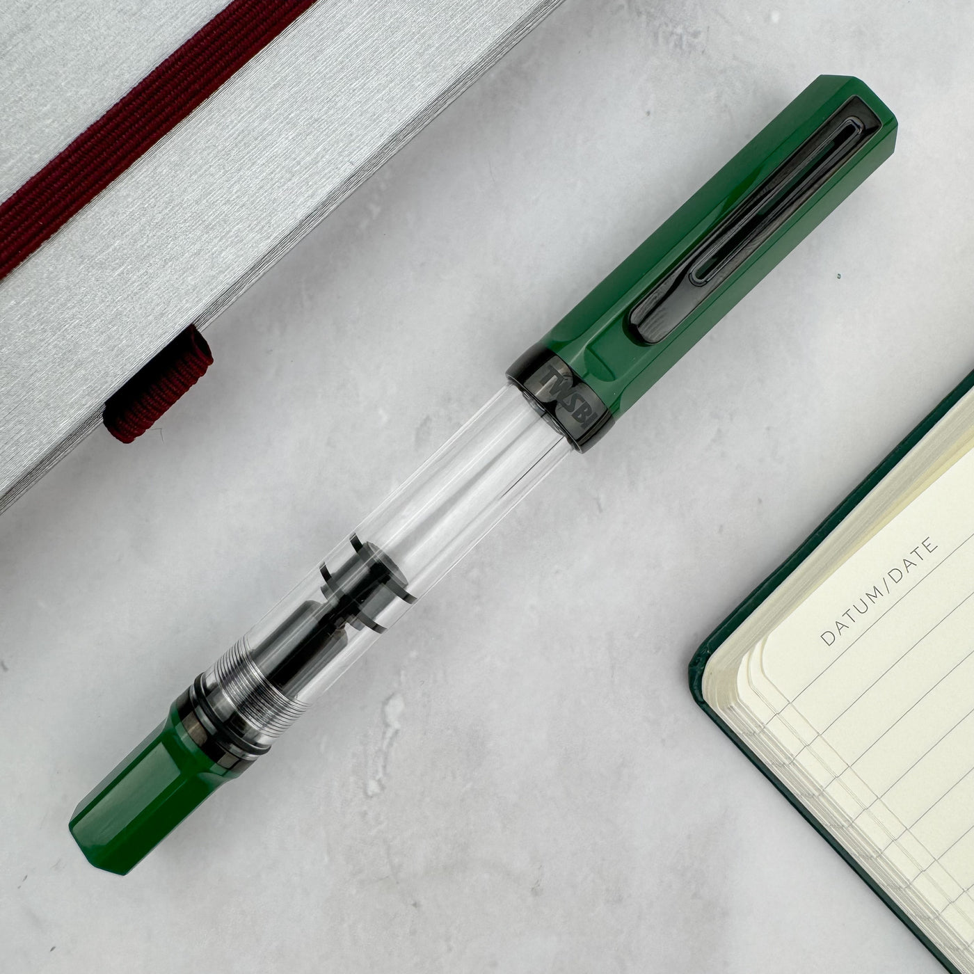 TWSBI Eco Fountain Pen - Irish Green w/ Onyx