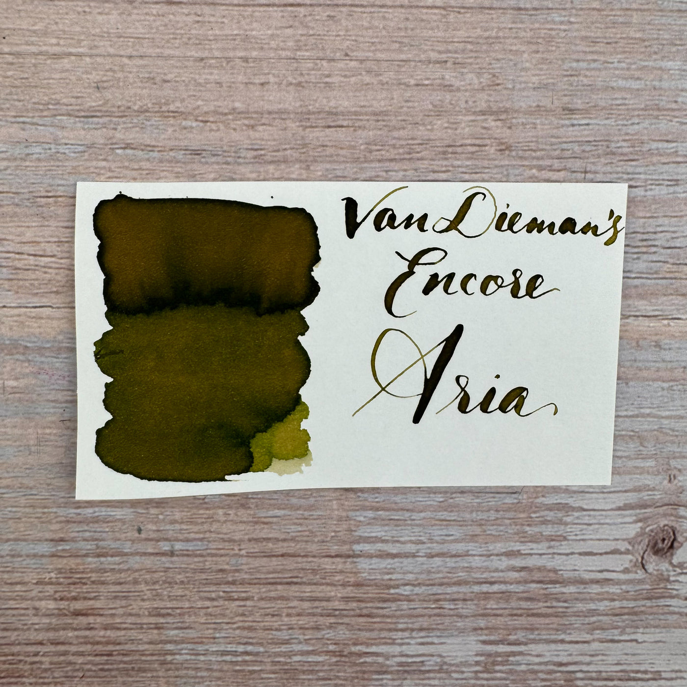 Van Dieman's Encore - Aria - 40ml Bottled Ink