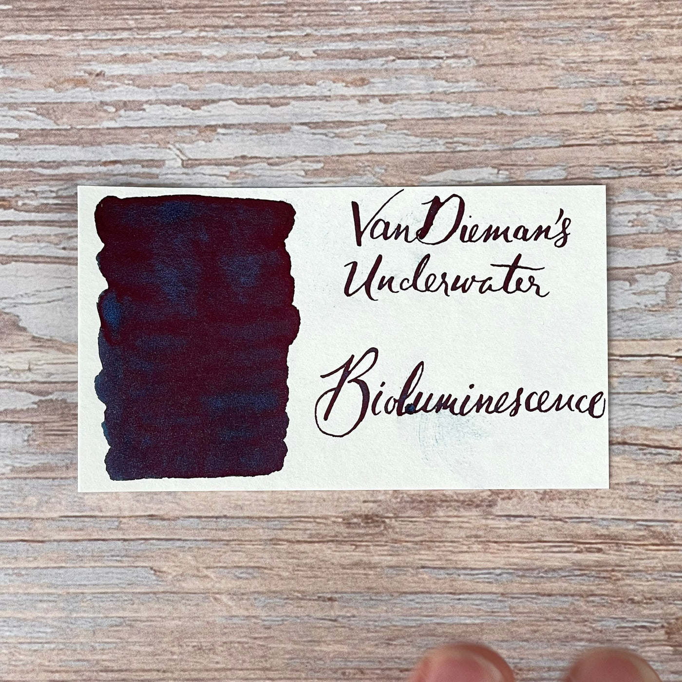 Van Dieman's Underwater - Bioluminescence - Shimmer Ink