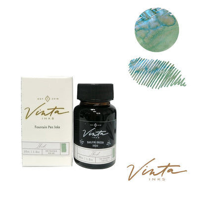 Vinta Sailfin Green (Ibid 1829) - 30ml Bottled Ink