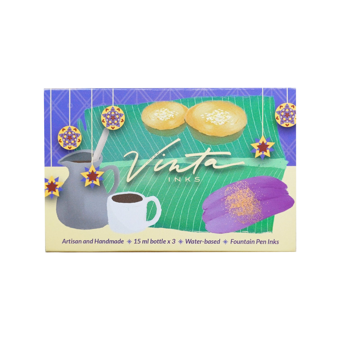 Vinta A Holiday Feast Collection - 3 x 15ml Bottled Ink