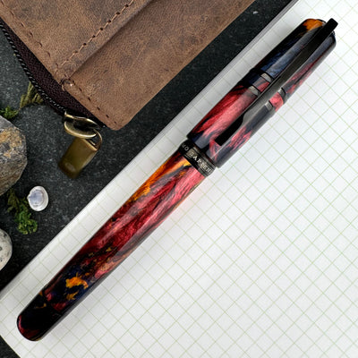 Visconti Homo Sapiens Earth Origins Fountain Pen - Fire (Limited Edition)