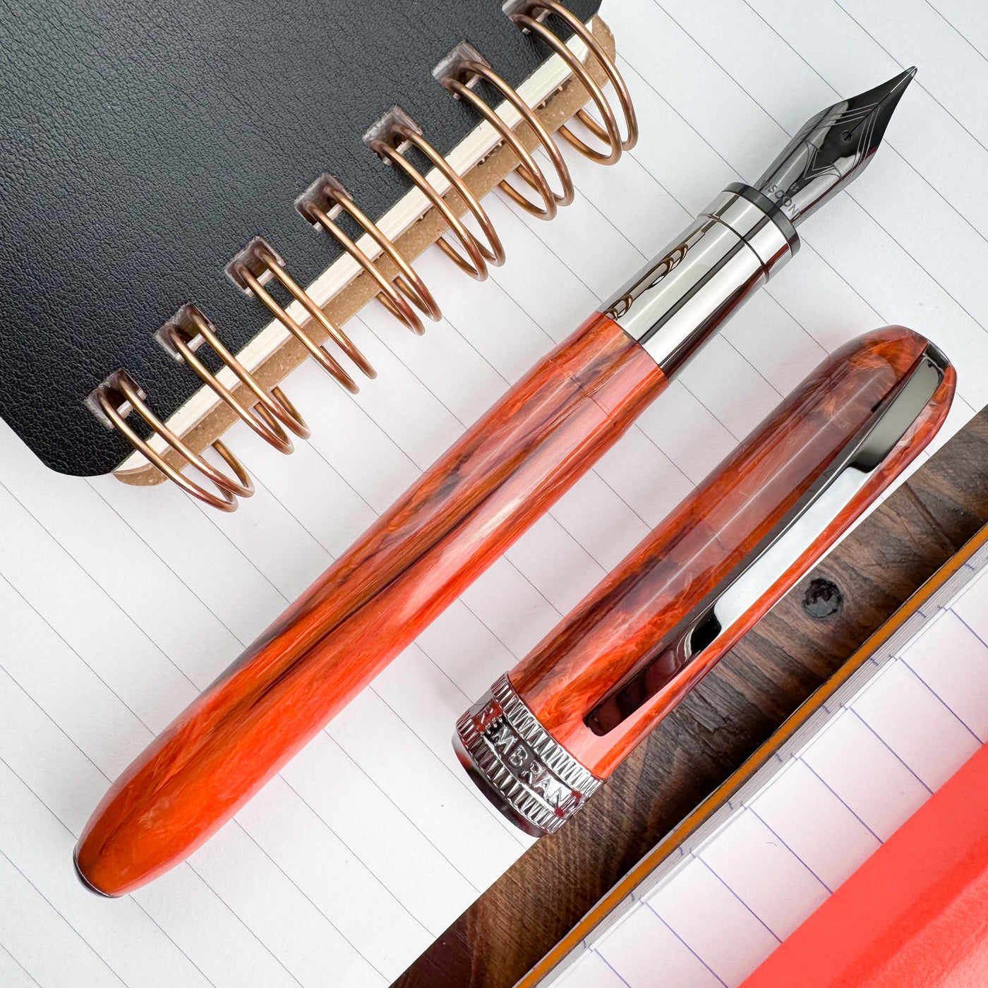 Visconti Rembrandt S Fountain Pen - Orange (Doorbuster)