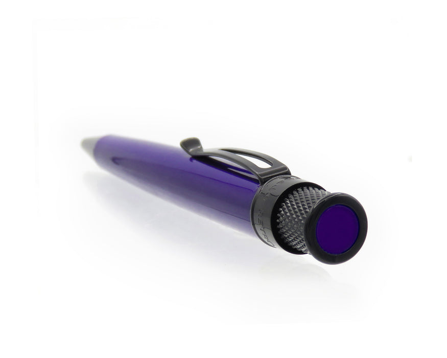 Retro 51 Tornado Stealth Rollerball Pen - Midnight Purple