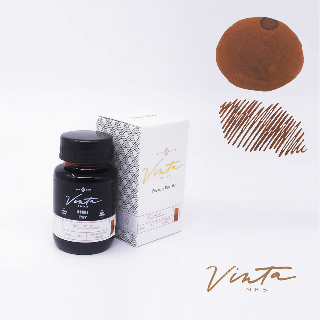 Vinta Ochre (Fortaleza 1797) - 30ml Bottled Ink