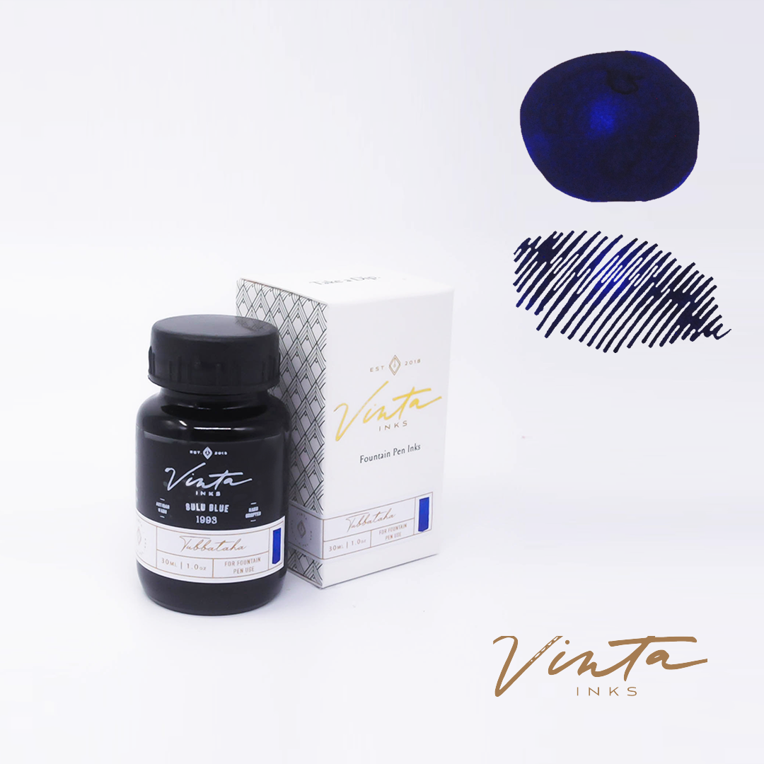 Vinta Sulu Blue (Tubbataha 1993) - 30ml Bottled Ink