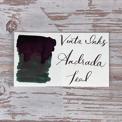 Vinta Teal (Andrada 1898)  - 30ml Bottled Ink