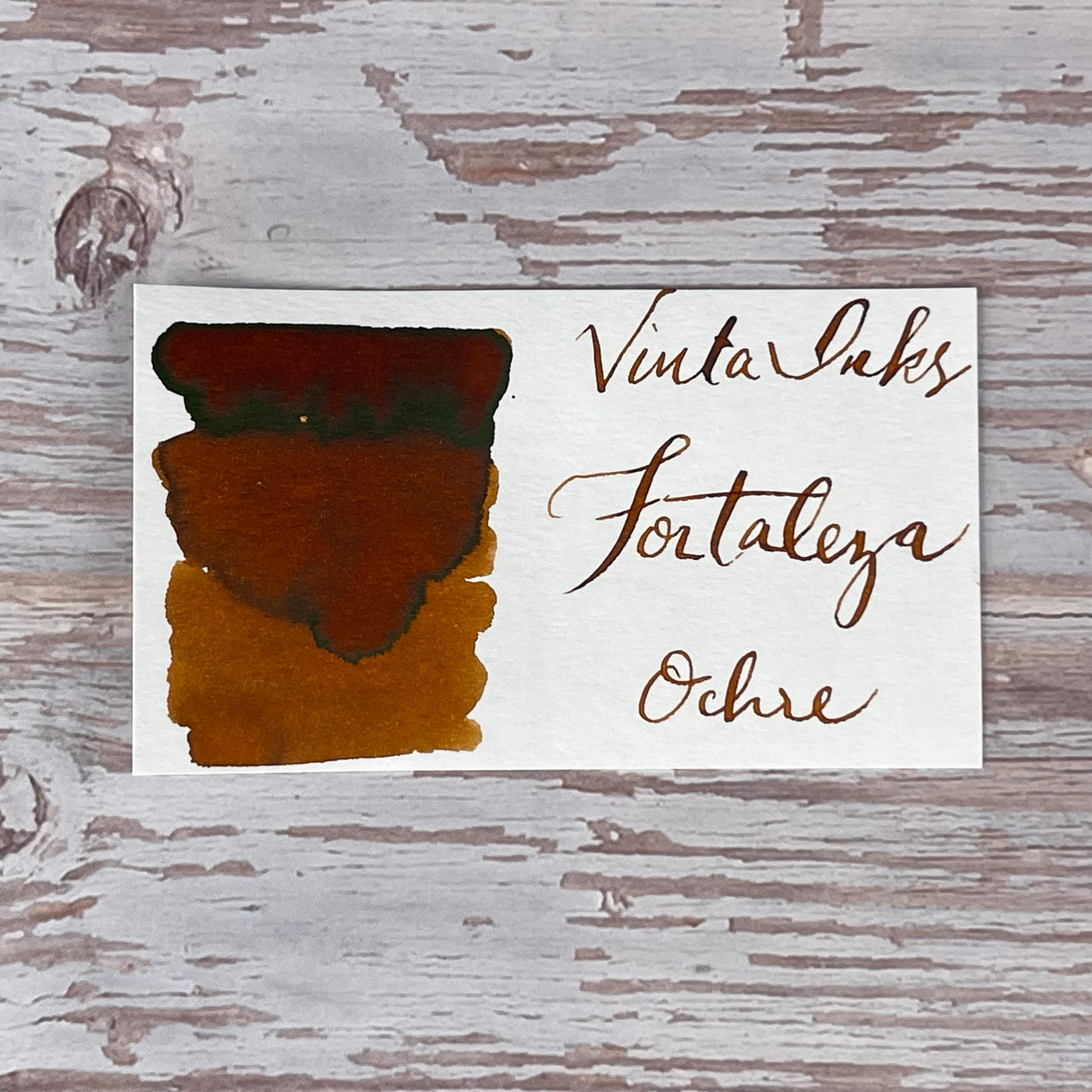 Vinta Ochre (Fortaleza 1797) - 30ml Bottled Ink