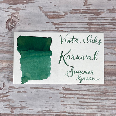 Vinta Summer Green (Karnival 1908)- 30ml Bottled Ink