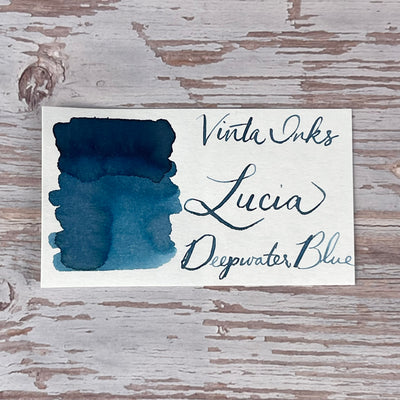 Vinta Deepwater Blue (Lucia 1952) - 30ml Bottled Ink