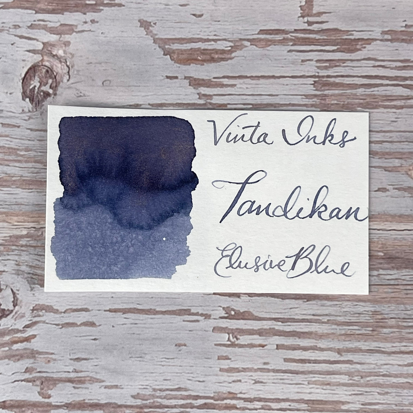 Vinta Elusive Blue (Tandikan 2000) - 30ml Bottled Ink