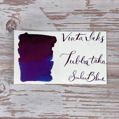 Vinta Sulu Blue (Tubbataha 1993) - 30ml Bottled Ink