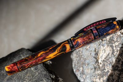 Visconti Homo Sapiens Earth Origins Fountain Pen - Fire (Limited Edition)