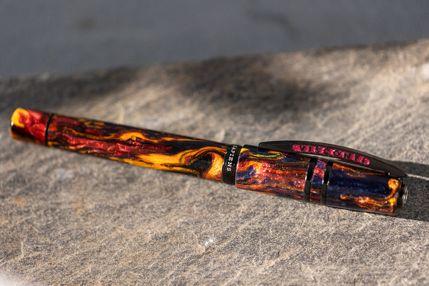 Visconti Homo Sapiens Earth Origins Fountain Pen - Fire (Limited Edition)