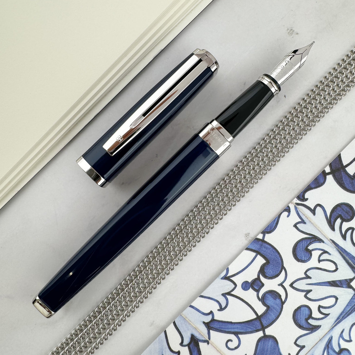 Waterman Exception Fountain Pen - Blue