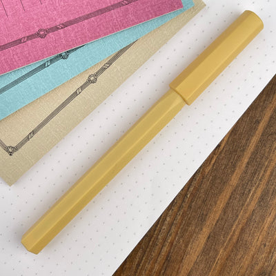 ystudio Glamour Evolve Ocean Rollerball Pen - Dawn Yellow