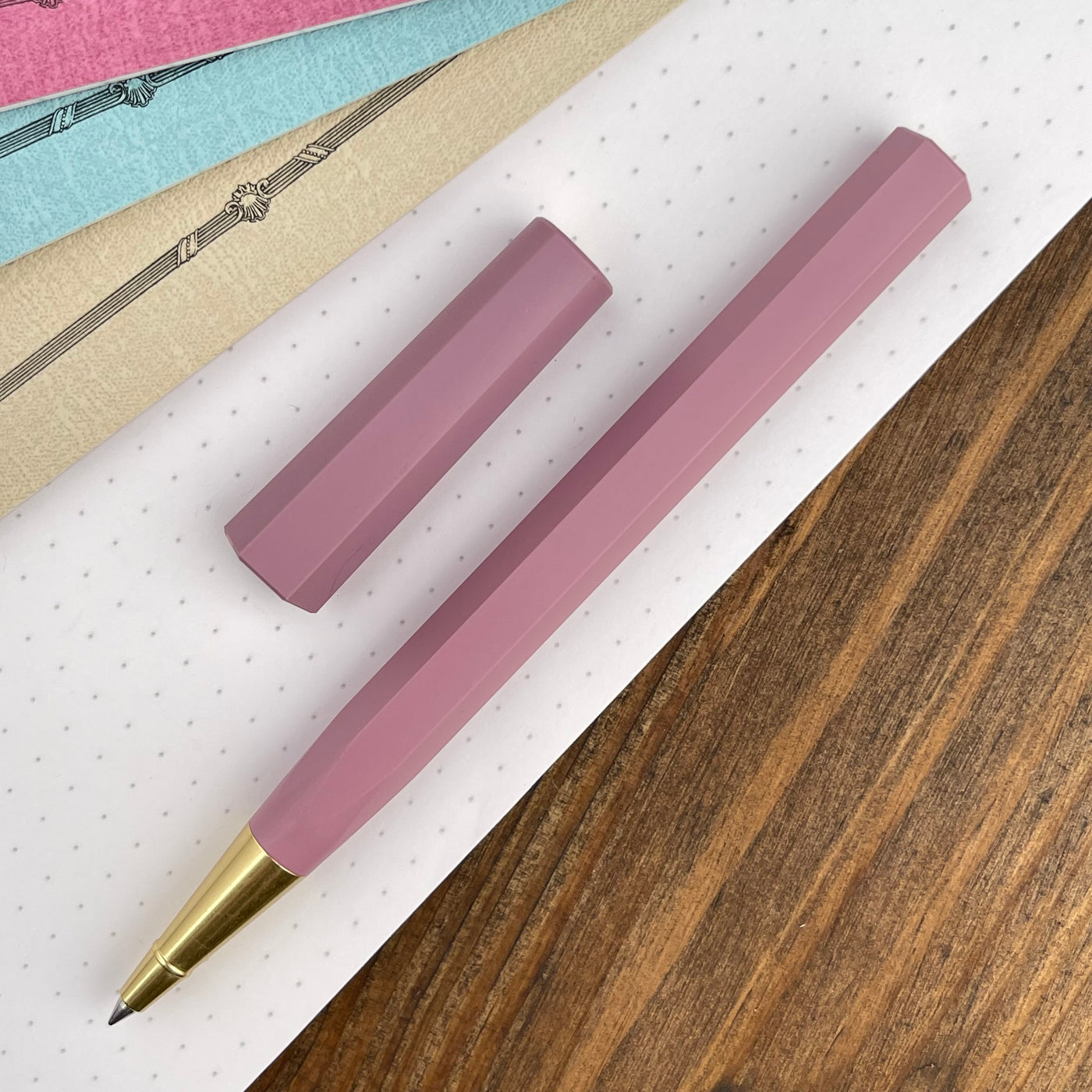 ystudio Glamour Evolve Ocean Rollerball Pen - Evening Purple