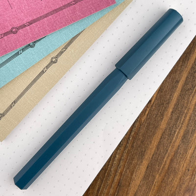 ystudio Glamour Evolve Ocean Rollerball Pen - Sea Indigo