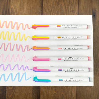 Zebra Mildliner Mix Highlighter