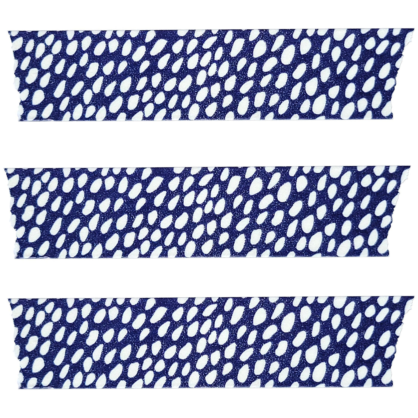 Navy Blue Organic Dot Washi Tape