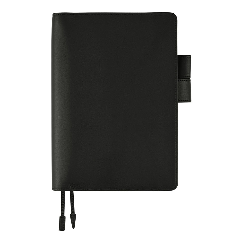 Hobonichi Techo A5 Cousin Cover - Leather: TS Basic - Black