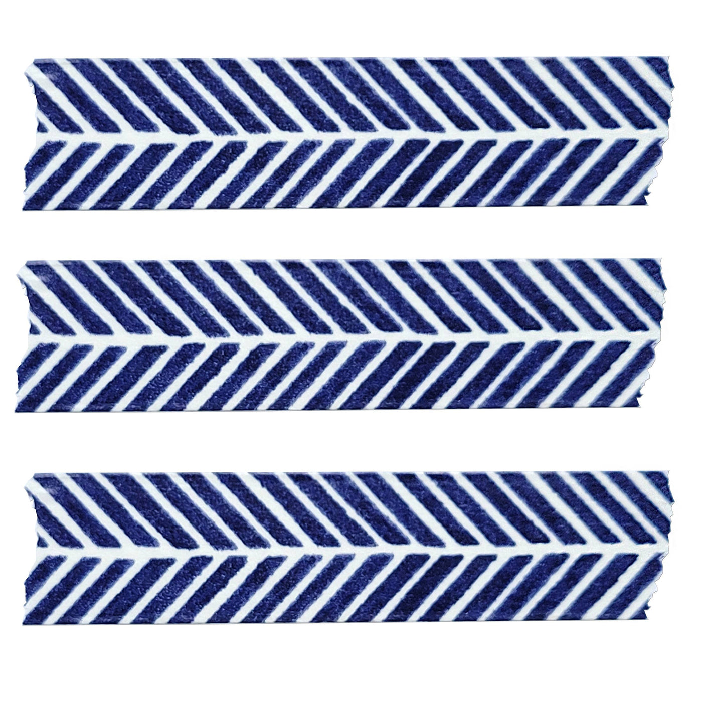 Navy Herringbone Washi Tape