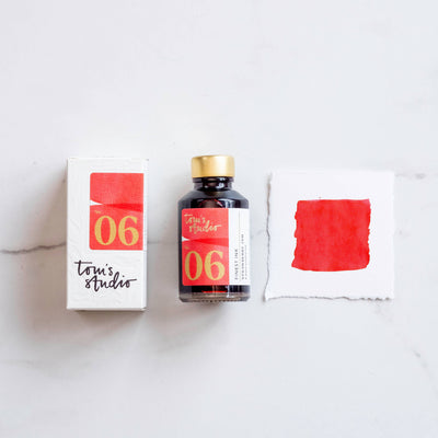 Tom's Studio - Fountain Pen Ink - Strawberry Jam