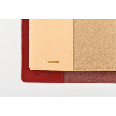 Hobonichi A6 5-Year Book Cover - Red