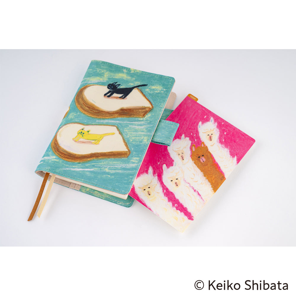 Hobonichi Techo A6 Original Planner Cover - Keiko Shibata: Bread floating in the wind