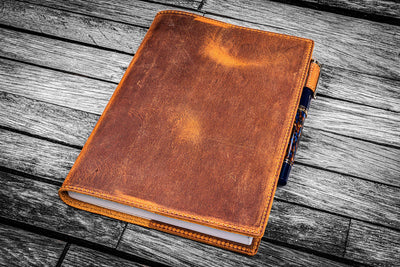 Galen Leather Slim A5 Notebook Cover