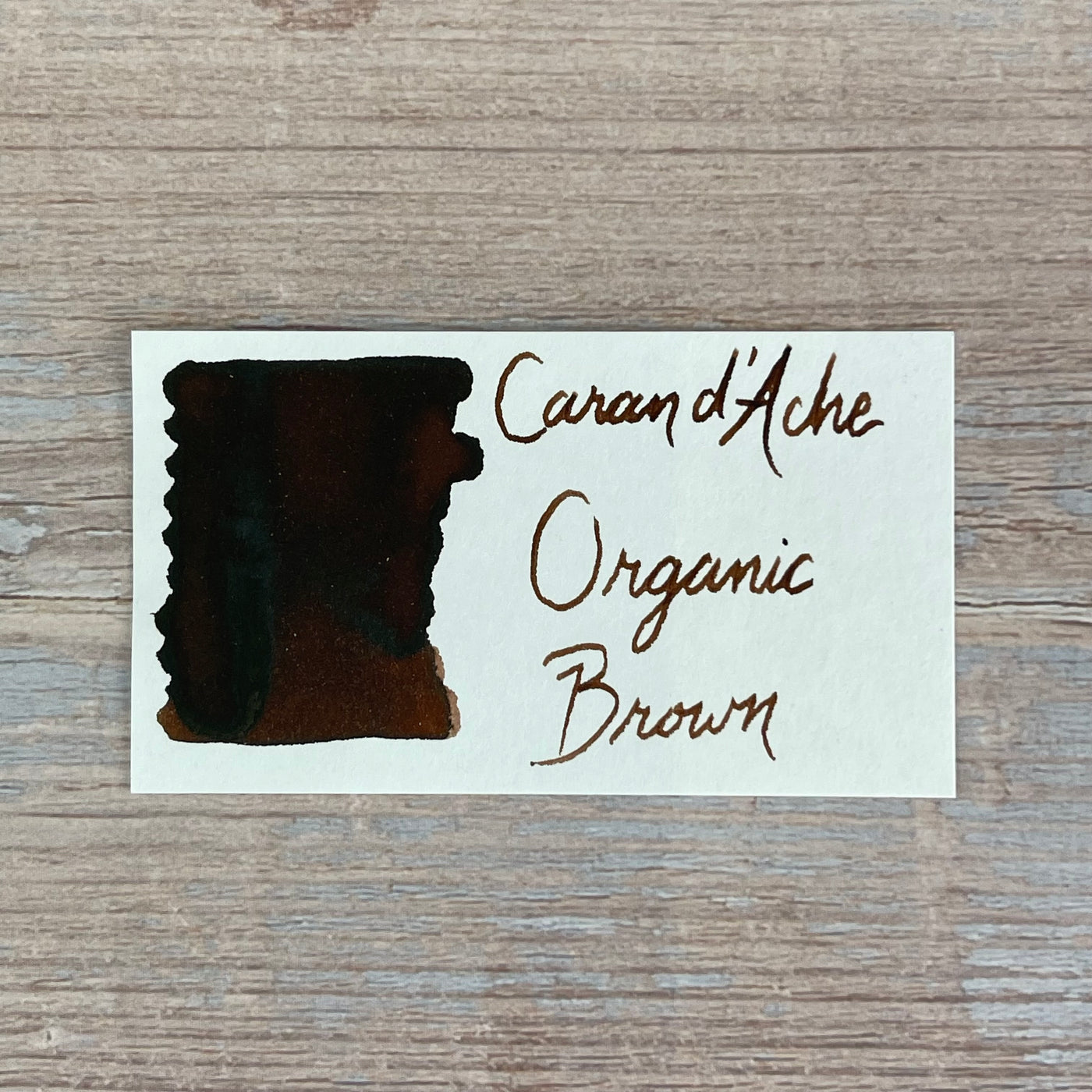 Caran d'Ache Chromatic Organic Brown - 50ml Bottled Ink