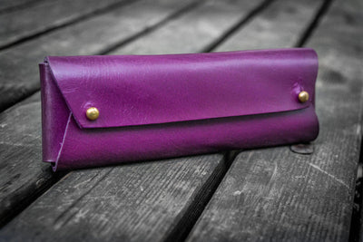 Galen Leather Student Leather Pencil Case