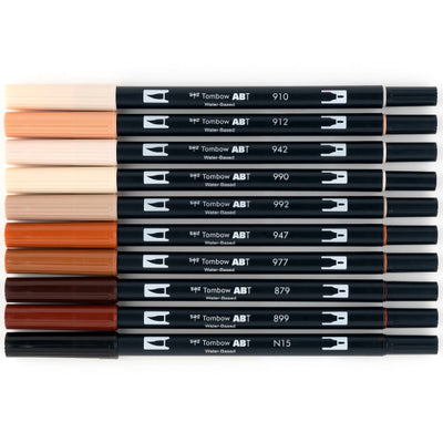 Tombow Dual Brush Marker - Portrait Palette