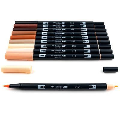 Tombow Dual Brush Marker - Portrait Palette