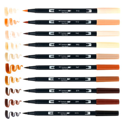 Tombow Dual Brush Marker - Portrait Palette