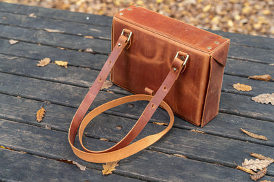 Galen Leather Writer's Medic Bag