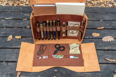 Galen Leather Writer's Medic Bag