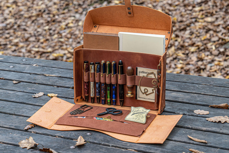 Galen Leather Writer's Medic Bag