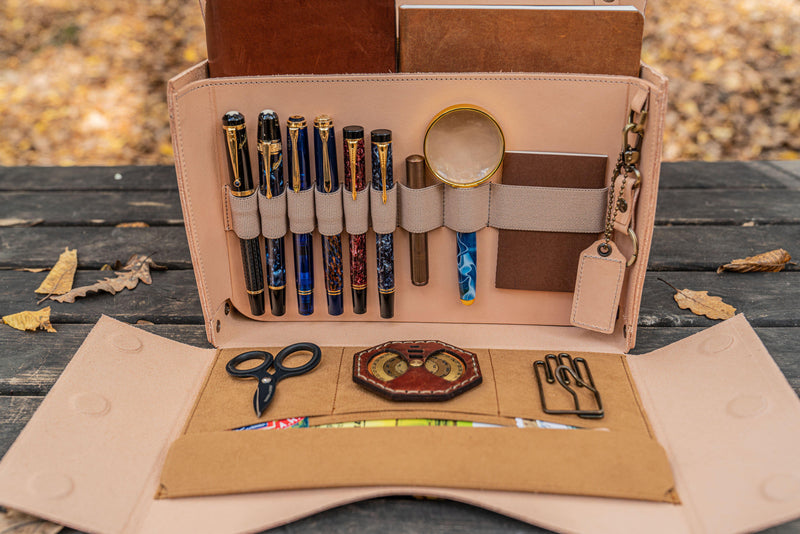 Galen Leather Writer's Medic Bag