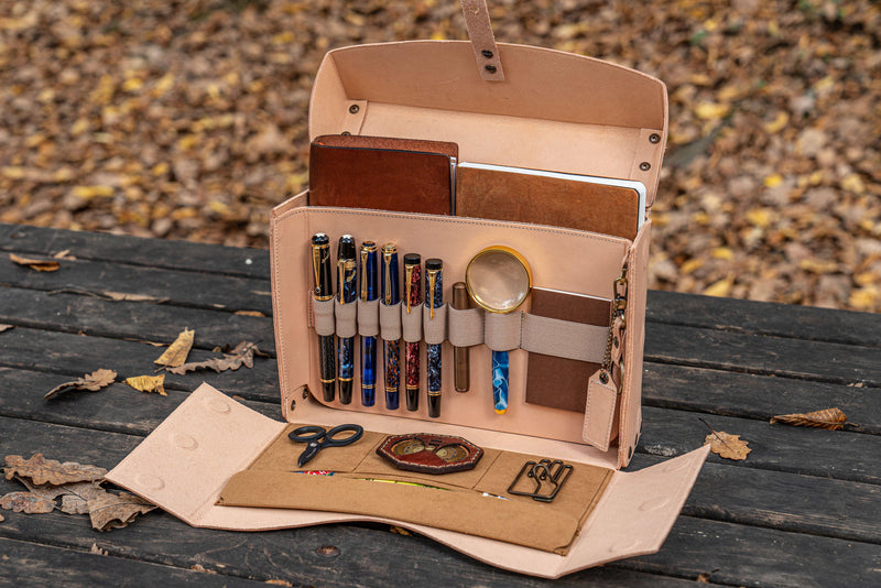 Galen Leather Writer's Medic Bag