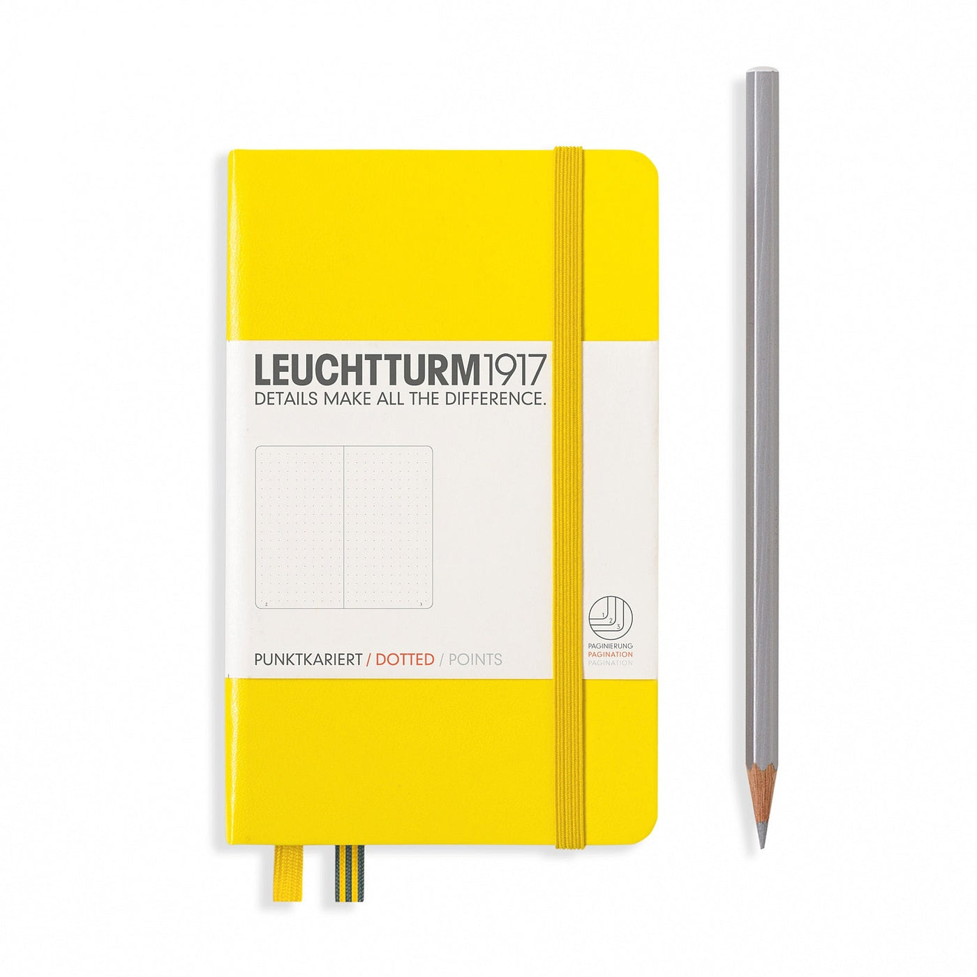 Leuchtturm1917 A6 Pocket Hardcover Ruled Notebook - Rising Sun