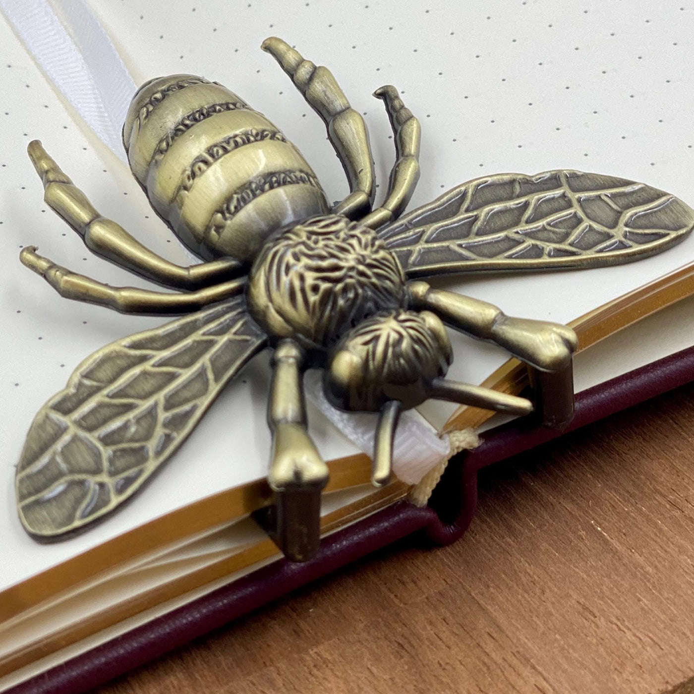 Esterbrook Bee Page Holder - Brass