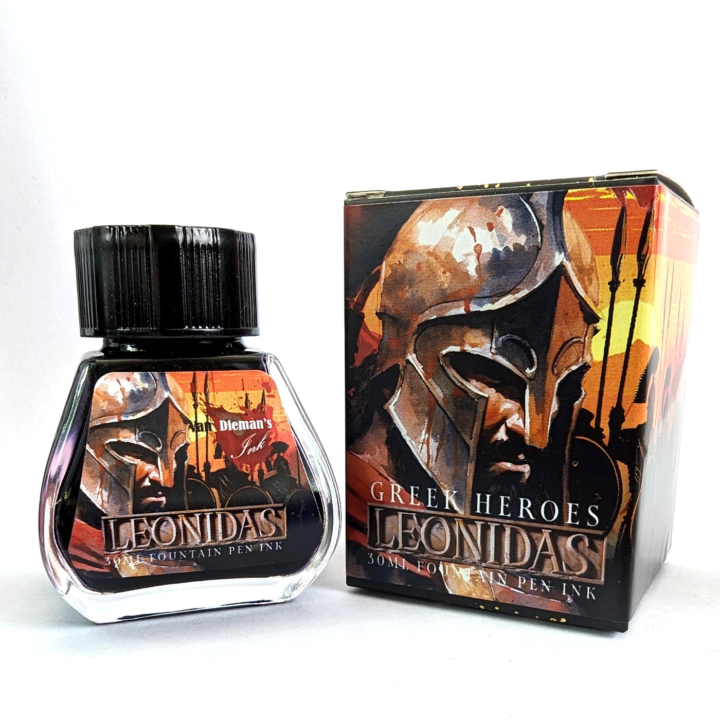 Van Dieman's Greek Heroes - Leonidas 30ml Bottled Ink